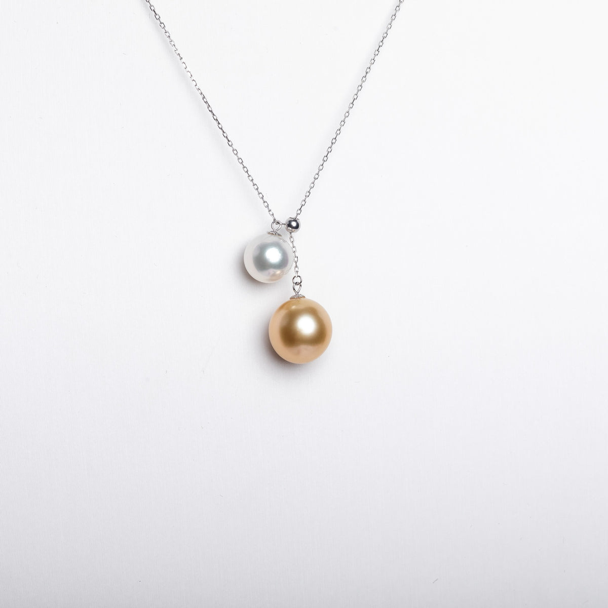 [SH85]鉑金PT900澳白金珍珠吊墜8.5-12mm 80239