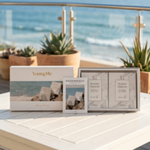 YY12 - YOUNGME BEAUTY UVIR RECOVERY GIFT SET #2(Radiant Glamour 2 box)